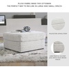 image:imageSignature Design by Ashley Soletren Oversized Ottoman StoneWhite