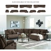 image:imageSignature Design by Ashley Top Tier Rocker Recliner Chair Oversized Wide Seat Cozy Corduroy Velvet Polyester Upholstery Manual Pull Tab Lounge Chair for Living Room No Assembly Required ChocolateChocolate Brown
