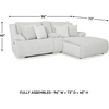 image:imageSignature Design by Ashley Top Tier Rocker Recliner Chair Oversized Wide Seat Cozy Corduroy Velvet Polyester Upholstery Manual Pull Tab Lounge Chair for Living Room No Assembly Required ChocolateWhite