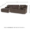 image:imageSignature Design by Ashley Top Tier Rocker Recliner Chair Oversized Wide Seat Cozy Corduroy Velvet Polyester Upholstery Manual Pull Tab Lounge Chair for Living Room No Assembly Required ChocolateChocolate Brown