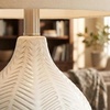 image:imageSignature Design by Ashley Waldish Rustic Metal Bedside Table Lamp CreamOffWhite