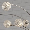 image:imageSignature Design by Ashley Winter Contemporary 95 Metal and Black Marble Floor Arc Lamp with 5 Lights amp Dimmer Switch SilverContemporary