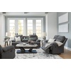 image:imageSignature Design by Ashley Yarrow Lane Traditional Manual Rocker ReclinerCharcoal