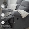 image:imageSignature Design by Ashley Yarrow Lane Traditional Manual Rocker ReclinerCharcoal