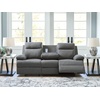 image:imageSignature Design by Ashley Yarrow Lane Traditional Manual Rocker ReclinerCharcoal