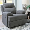 image:imageSignature Design by Ashley Yarrow Lane Traditional Manual Rocker ReclinerCharcoal