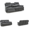 image:imageSignature Design by Ashley Yarrow Lane Traditional Manual Rocker ReclinerCharcoal