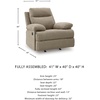 image:imageSignature Design by Ashley Yarrow Lane Traditional Manual Rocker ReclinerMocha