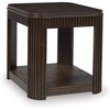 image:imageSignature Design by Ashley Carlibrie Rectangular End Table Warm Brown