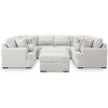 image:imageSignature Design by Ashley Cuddlesome 3Piece Modular Sectional White10Piece Sectional