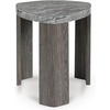 image:imageSignature Design by Ashley Faux Marble Triangle End Table Gray amp Brown2413 W x 2413 D x 2513 H