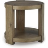 image:imageSignature Design by Ashley Flangren Round End Table Light Oak