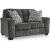 image:imageSignature Design by Ashley Lonoke Small Loveseat 2 Seater Couch GrayGrey