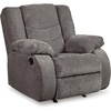 image:imageSignature Design by Ashley Manual Rocker Recliner Chair Gray TulenGrey