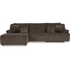 image:imageSignature Design by Ashley Top Tier Rocker Recliner Chair Oversized Wide Seat Cozy Corduroy Velvet Polyester Upholstery Manual Pull Tab Lounge Chair for Living Room No Assembly Required ChocolateChocolate Brown