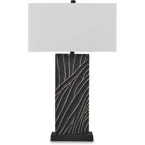 image:imageSignature Design by Ashley 1Piece Table Lamp Black and Gold