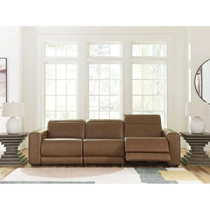 image:imageSignature Design by Ashley 6Piece Leather Power Reclining Sectional Sofa3Piece Sofa