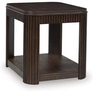 image:imageSignature Design by Ashley Carlibrie Rectangular End Table Warm Brown