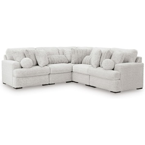 image:imageSignature Design by Ashley Cuddlesome 3Piece Modular Sectional White5Piece Sectional