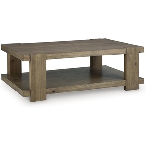 image:imageSignature Design by Ashley Flangren Rectangular Coffee Table Light Oak