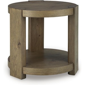 image:imageSignature Design by Ashley Flangren Round End Table Light Oak