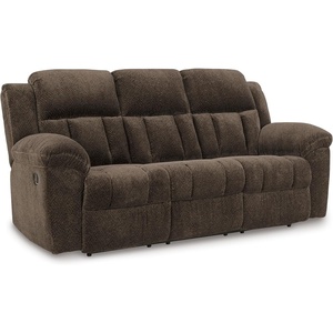 image:imageSignature Design by Ashley Frohn Manual Rocker Recliner Chair GraphiteDark Brown