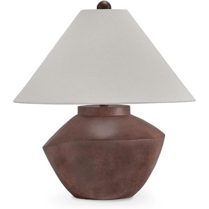image:imageSignature Design by Ashley Honsworth 1Piece Table Lamp Rustic Pottery