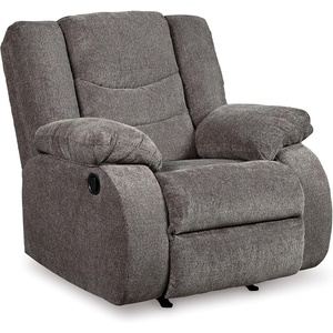 image:imageSignature Design by Ashley Manual Rocker Recliner Chair Gray TulenGrey