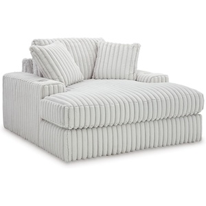 image:imageSignature Design by Ashley Oversized Chaise Lounge Chair Alloy Light GrayWhite