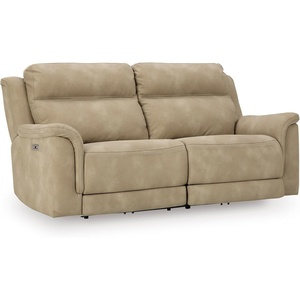 image:imageSignature Design by Ashley Power Reclining Sofa Living Room Couch SandBeige
