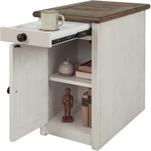 image:imageSignature Design by Ashley Realyn Chairside End Table with StorageWhitewash