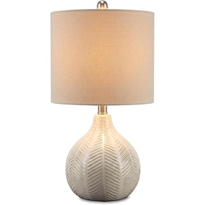 image:imageSignature Design by Ashley Waldish Rustic Metal Bedside Table Lamp CreamOffWhite
