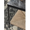 image:imageSignature Design By Ashley Minrich Eclectic Accent Table with Lower Shelf Black amp Light Brown
