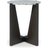 image:imageSignature Design By Ashley Tellrich Contemporary Accent Table with Cross Legs Black amp White