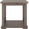 image:imageSignature Design by Ashley 1Piece End Table Farmhouse Square with ShelfGrey