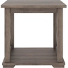 image:imageSignature Design by Ashley 1Piece End Table Farmhouse Square with ShelfGrey
