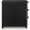 image:imageSignature Design by Ashley 1Piece Narrow End Table with Drawers and USBBlack