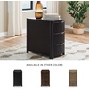 image:imageSignature Design by Ashley 1Piece Narrow End Table with Drawers and USBBlack