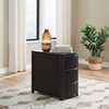 image:imageSignature Design by Ashley 1Piece Narrow End Table with Drawers and USBBlack