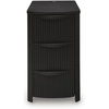 image:imageSignature Design by Ashley 1Piece Narrow End Table with Drawers and USBBlack