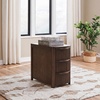 image:imageSignature Design by Ashley 1Piece Narrow End Table with Drawers and USBDark Brown