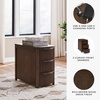 image:imageSignature Design by Ashley 1Piece Narrow End Table with Drawers and USBDark Brown