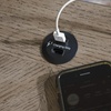 image:imageSignature Design by Ashley 1Piece Wood End Table with USB Grayish Brown