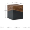 image:imageSignature Design by Ashley Accent End Table Trailbend BrownGunmetal