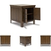 image:imageSignature Design by Ashley Breckington End Table with Storage Dark BrownAntique Brown