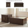 image:imageSignature Design by Ashley Breckington End Table with Storage Dark BrownDark Brown