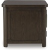 image:imageSignature Design by Ashley Breckington End Table with Storage Dark BrownDark Brown