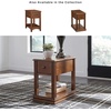 image:imageSignature Design by Ashley Breegin Narrow Chairside End TableMedium Brown