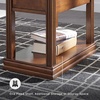 image:imageSignature Design by Ashley Breegin Narrow Chairside End TableMedium Brown