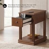 image:imageSignature Design by Ashley Breegin Narrow Chairside End TableMedium Brown
